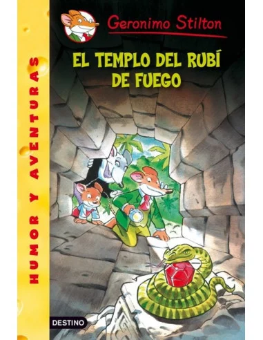 es::Geronimo Stilton 48: El templo del rubí de fuego