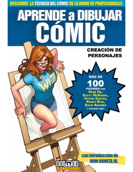 es::Aprende a dibujar cómic Vol. 4. Creación de personajes Cartoné