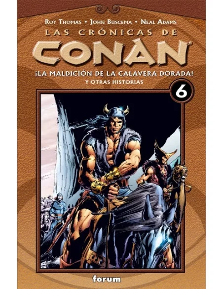 es::Las Crónicas de Conan 06: La maldición de la calavera dorada