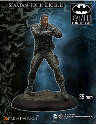 es::Batman Miniature Game: Spartan John Diggle Figura Knight Models