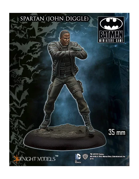 es::Batman Miniature Game: Spartan John Diggle Figura Knight Models