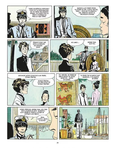 es::Corto Maltés. Bajo el signo de Capricornio Color