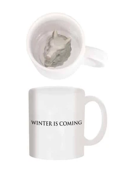 es::Juego de tronos Taza Stark Lobo esculpido