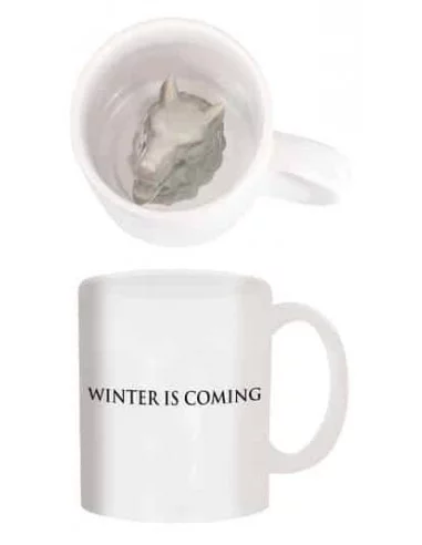 Juego de tronos Taza Stark Lobo esculpido-10