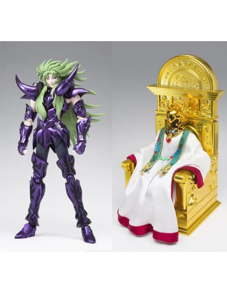es::Saint Seiya Figura Shion Armadura Surplice de Aries Myth Cloth + Pontífice EX 18 cm