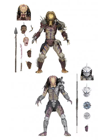 es::Predator Bad Blood Pack de 2 Figuras Ultimate Bad Blood & Enforcer 20 cm