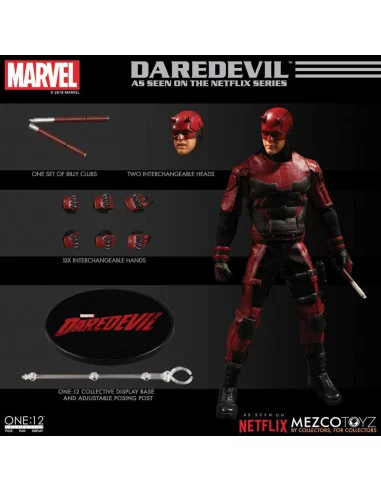 es::Marvel Universe Figura 1/12 Daredevil Netflix TV Series One:12 Collective 17 cm