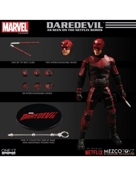 es::Marvel Universe Figura 1/12 Daredevil Netflix TV Series One:12 Collective 17 cm