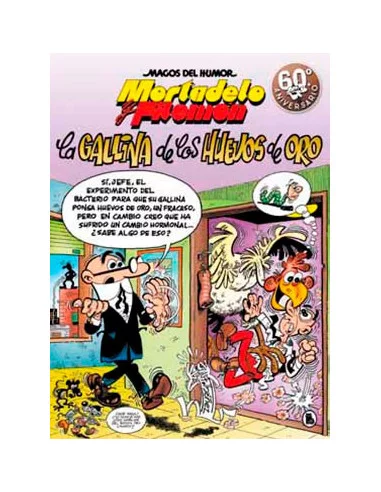 es::Magos del humor 196: La gallina de los huevos de oro Mortadelo y Filemón