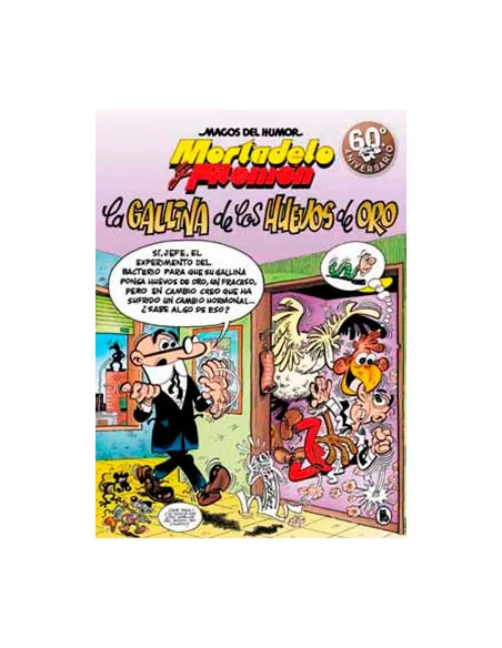 es::Magos del humor 196: La gallina de los huevos de oro Mortadelo y Filemón