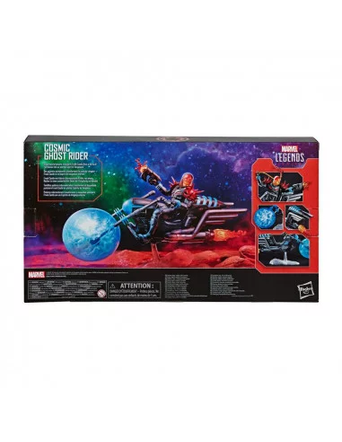 es::Marvel Legends Series Figura con vehículo Cosmic Rider 15 cm