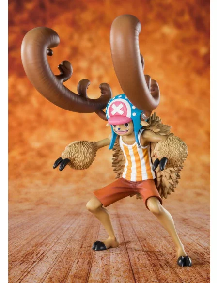 es::One Piece Estatua PVC FiguartsZERO Cotton Candy Lover Chopper Horn Point Ver. 14 cm