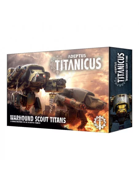 es::Adeptus Titanicus: Warhound Scout Titans
