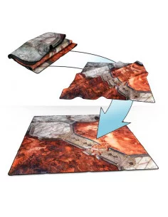 es::Warhammer 40,000 Battle Mat: City Ruin - Tapete