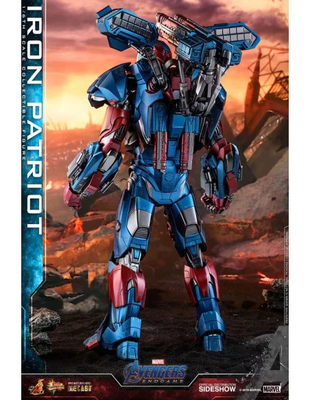 es::Vengadores: Endgame Figura Diecast 1/6 Iron Patriot Hot Toys 32 cm