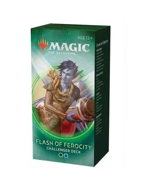 es::Magic the Gathering: Flash of Ferocity - Challenger Deck 2020 Mazo en inglés