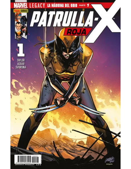 es::Patrulla-X Roja 01 Portada alternativa