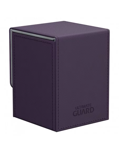 es::Ultimate Guard Flip Deck Case 100+ Caja de Cartas Tamaño Estándar XenoSkin Violeta
