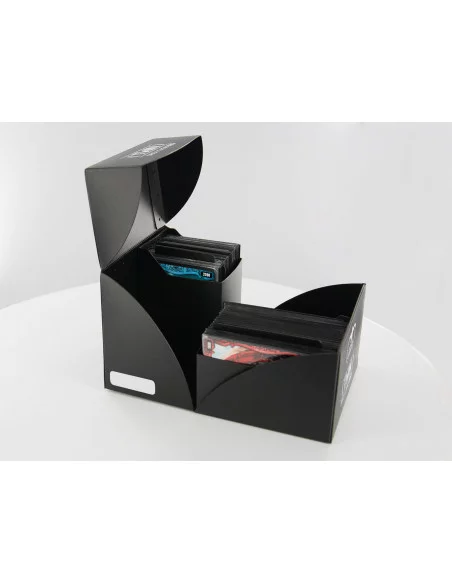 es::Ultimate Guard Twin Deck Case 160+ Caja de Cartas Tamaño Estándar Negro