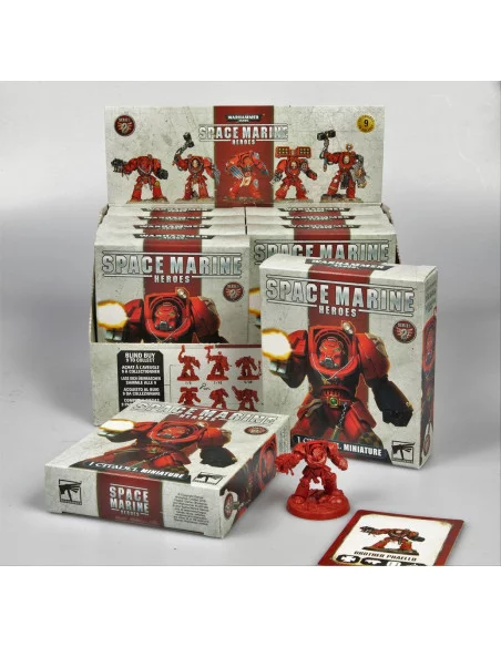 es::Warhammer 40.000 Caja de 10 Miniaturas Space Marine Heroes Series 2