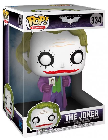 es::The Dark Knight Trilogy Super Sized POP! Movies Vinyl Figura The Joker 25 cm