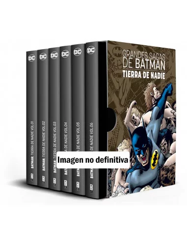 es::Estuche Grandes sagas de Batman: Batman: Tierra de nadie vol. 01 a 06