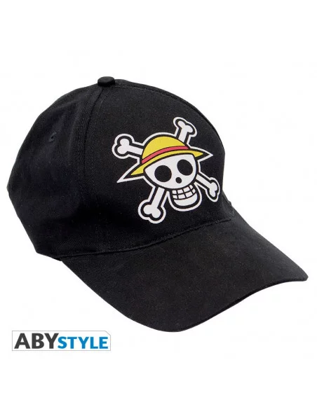 es::One Piece Gorra Calavera negra