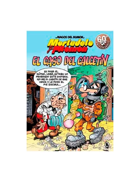 es::Magos del humor 195: El caso del calcetín Mortadelo y Filemón