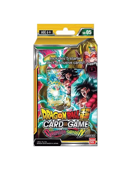 es::Dragon Ball Super Card Game: The Crimson Saiyan - Starter Deck