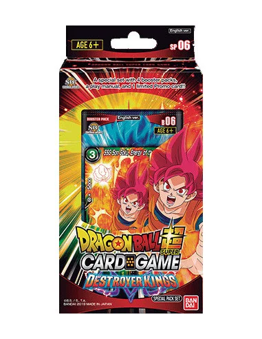 es::Dragon Ball Super Card Game: Destroyer Kings Special Pack Set