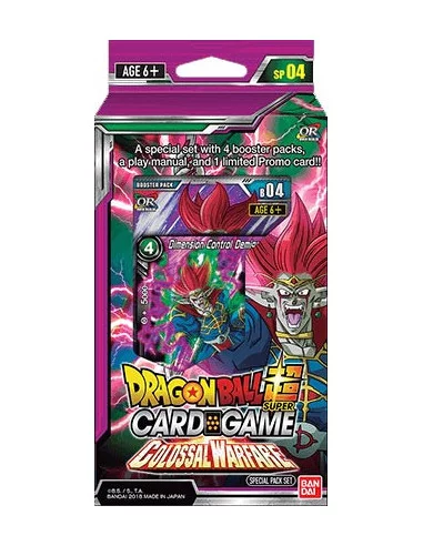 es::Dragon Ball Super Card Game: Colossal Warfare Special Pack Set