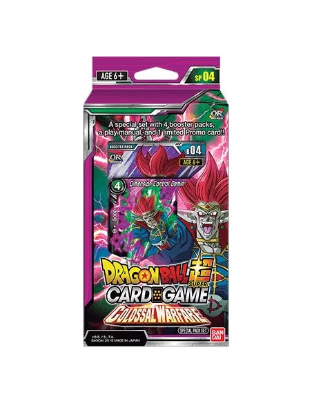 es::Dragon Ball Super Card Game: Colossal Warfare Special Pack Set