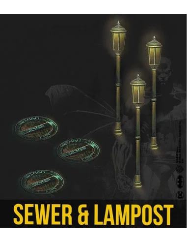 es::Batman Miniature Game: Sewer & Lampost Resin Set
