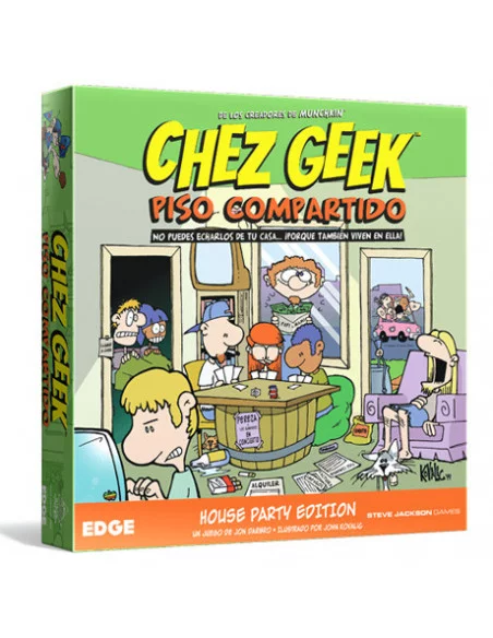 es::Chez Geek: Piso compartido - Juego de cartas