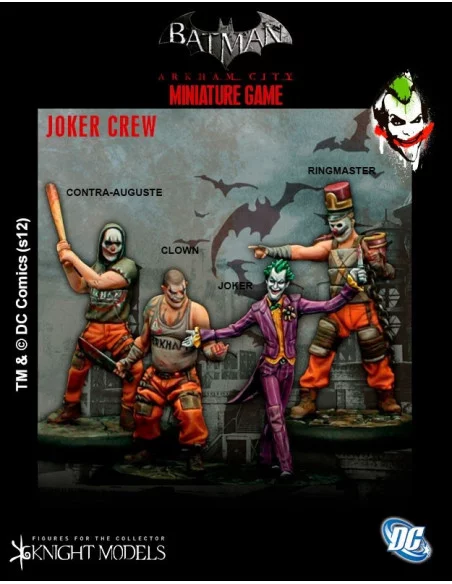 es::Batman Miniature Game: Joker Crew Figuras Knight Models