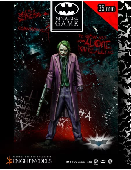 es::Batman Miniature Game: Joker Heath Ledger Figura Knight Models