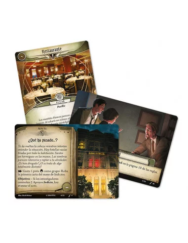 es::Arkham Horror LCG. Asesinato en el hotel Excelsior
