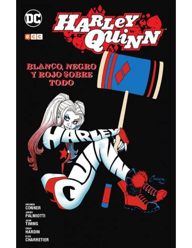 es::Harley Quinn: Blanco, negro y rojo sobre todo