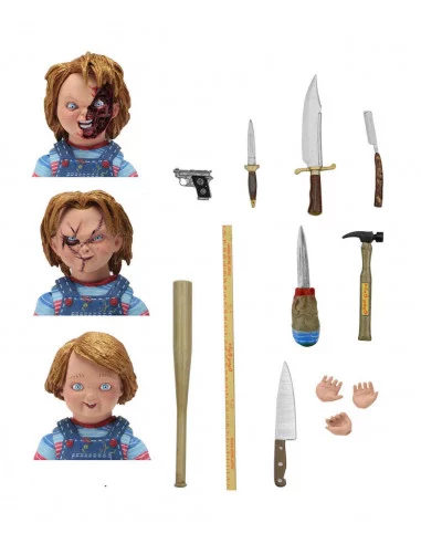 es::Chucky el muñeco diabólico Figura Ultimate Chucky 10 cm