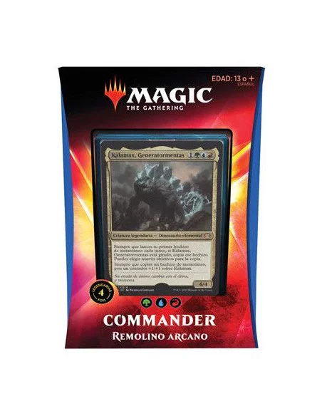 es::Magic the Gathering: Remolino Arcano Mazo de Commander Ikoria: Mundo de Behemoths