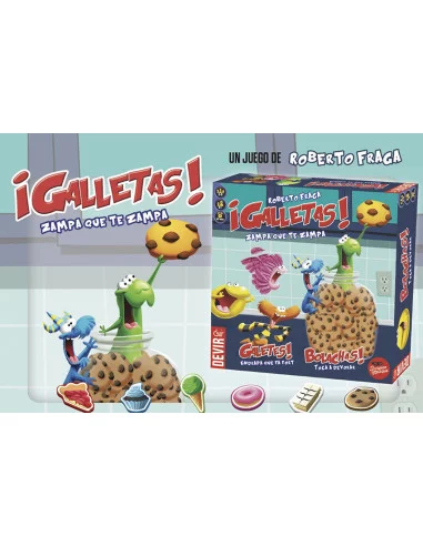 es::¡Galletas! Zampa que te zampa - Juego de mesa