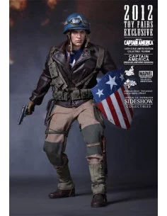 es::Captain America Rescue Version Sdcc 2012 - Figura 1/6 Hot Toys Marvel