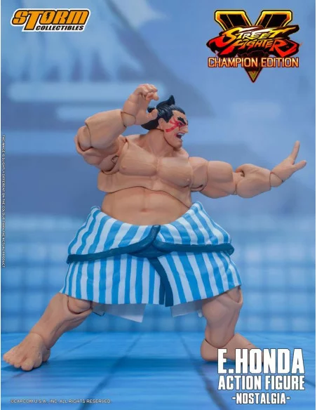 Street Fighter V Champion Edition Figura 1/12 E. H-1