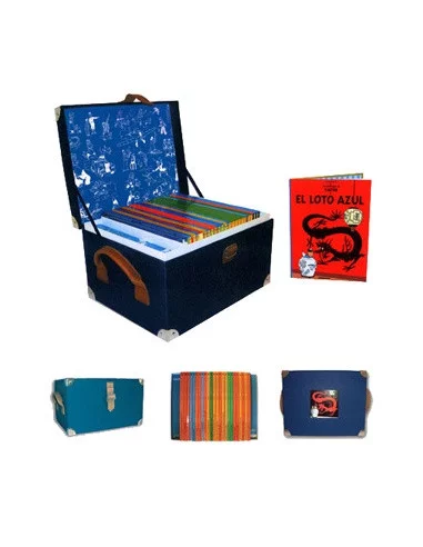 es::Cofre Colección Completa Las Aventuras de Tintín Edición del Centenario