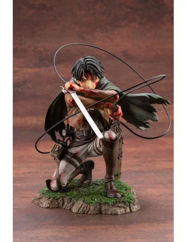 es::Attack on Titan Estatua ARTFXJ 1/7 Levi Fortitude Ver. 17 cm