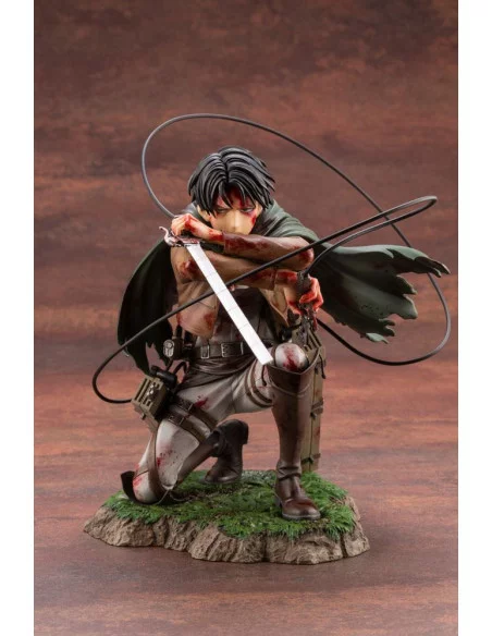 es::Attack on Titan Estatua ARTFXJ 1/7 Levi Fortitude Ver. 17 cm