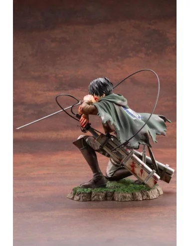 es::Attack on Titan Estatua ARTFXJ 1/7 Levi Fortitude Ver. 17 cm