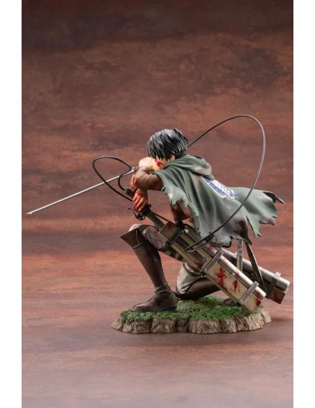 es::Attack on Titan Estatua ARTFXJ 1/7 Levi Fortitude Ver. 17 cm