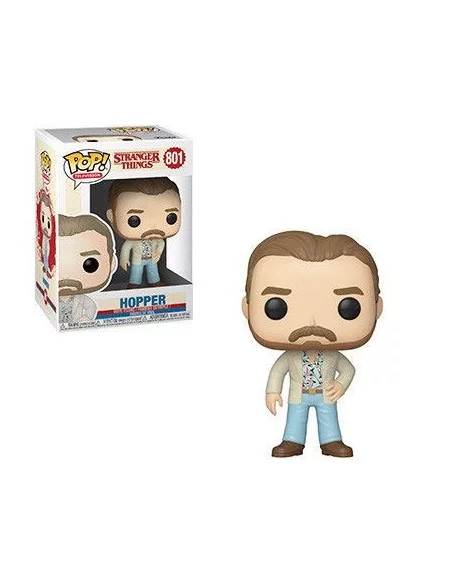 es::Stranger Things POP! TV Vinyl Figura Hopper Date Night 9 cm