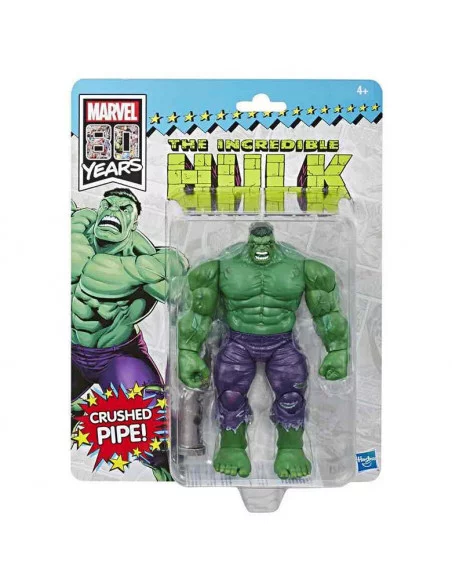 es::Marvel Legends Figura Retro Hulk SDCC Exclusive 15 cm